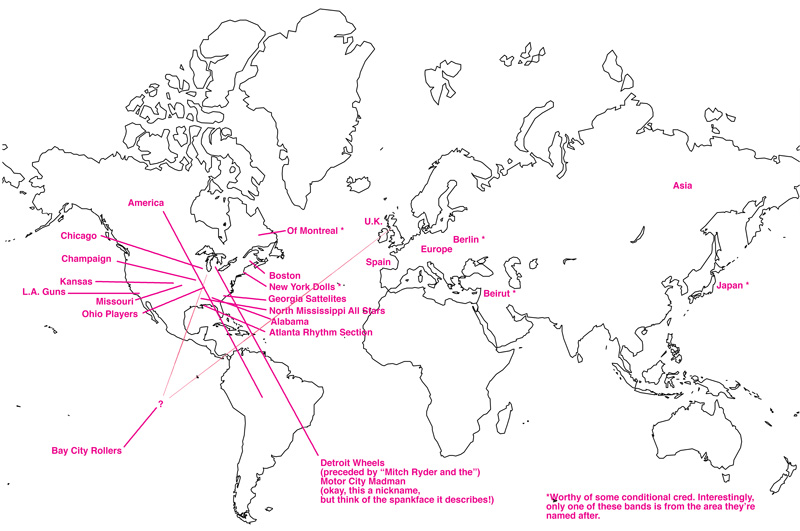 Map of the suck musical world.